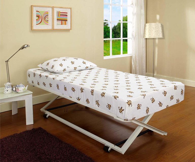 twin size daybed frame pop up trundle & mattresses