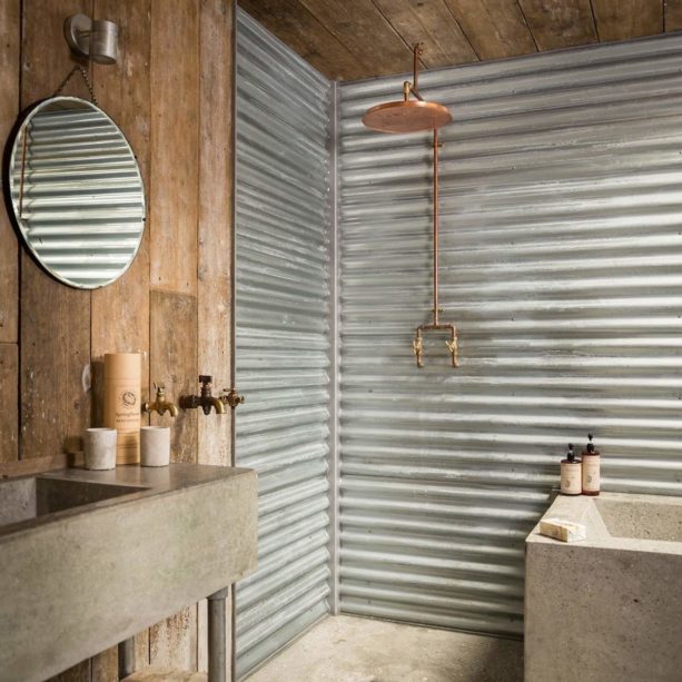 20 Creative Ways To Use Corrugated Metal Panels For Interior Walls In Your House Aprylann - Corrugated Metal Interior Wall Panels