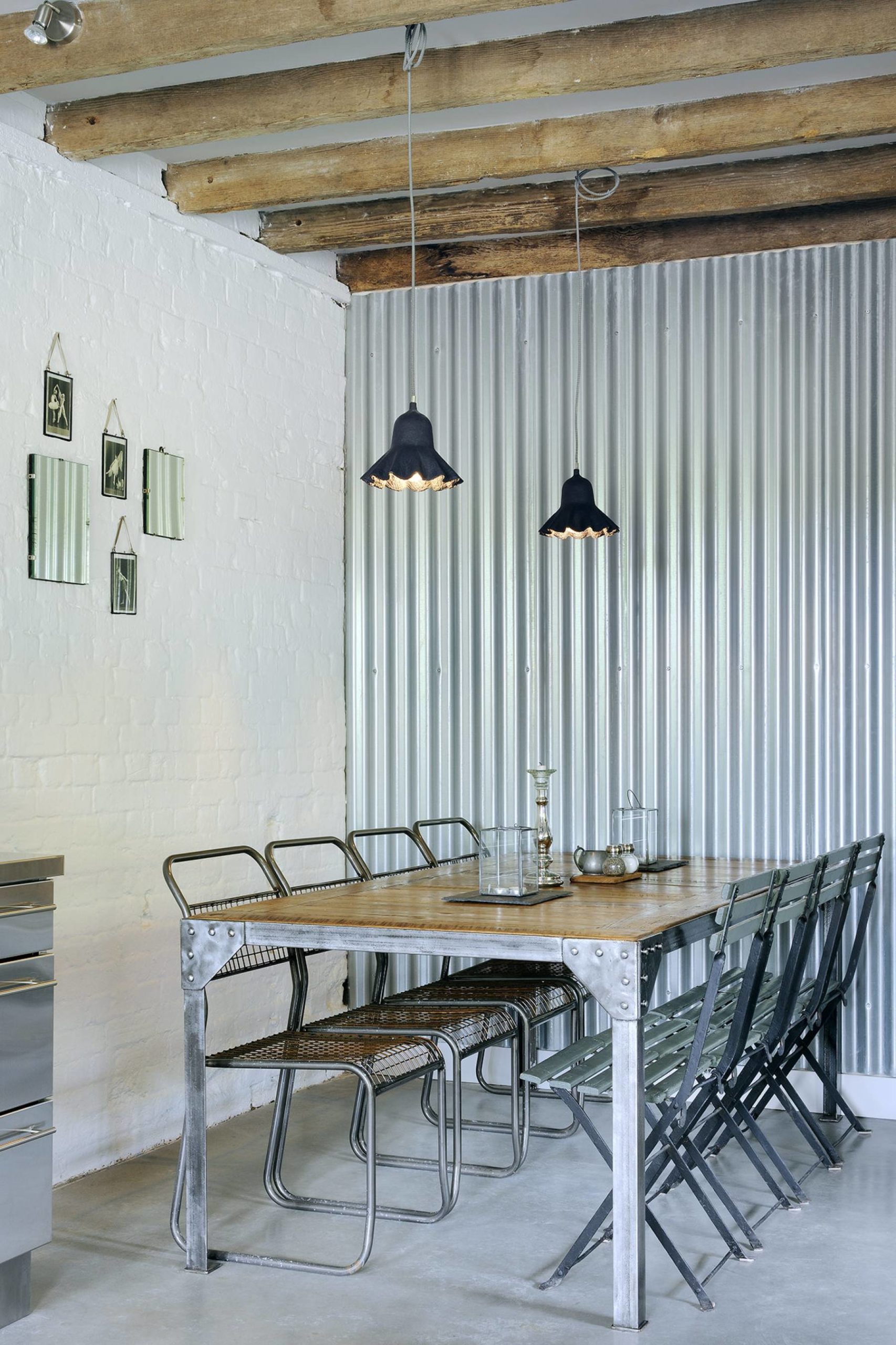 20 Creative Ways to Use Corrugated Metal Panels for Interior Walls in