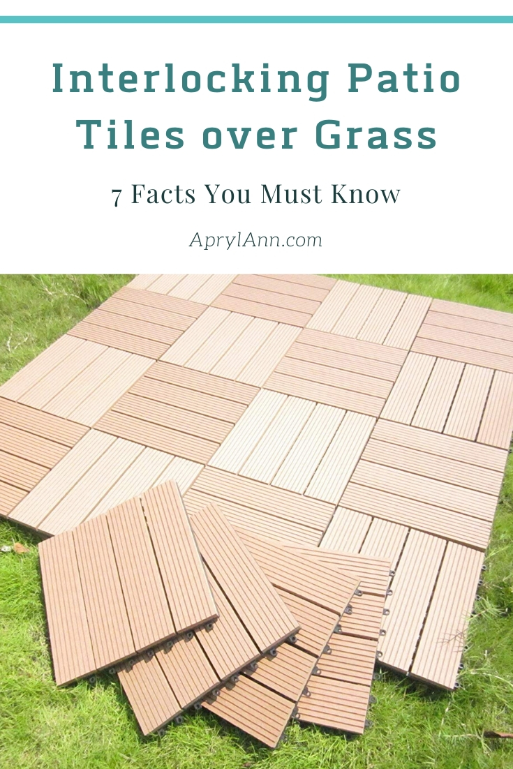Interlocking Patio Tiles Over Grass 7, How To Install Outdoor Tile On Grass