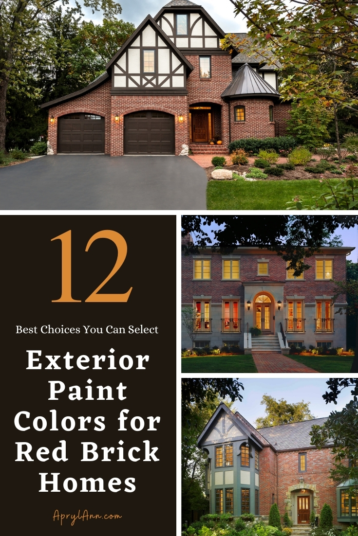 Exterior Paint Colors For Red Brick Homes