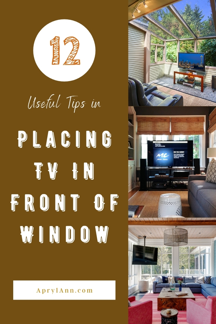 12 Useful Tips In Placing TV In Front Of Window