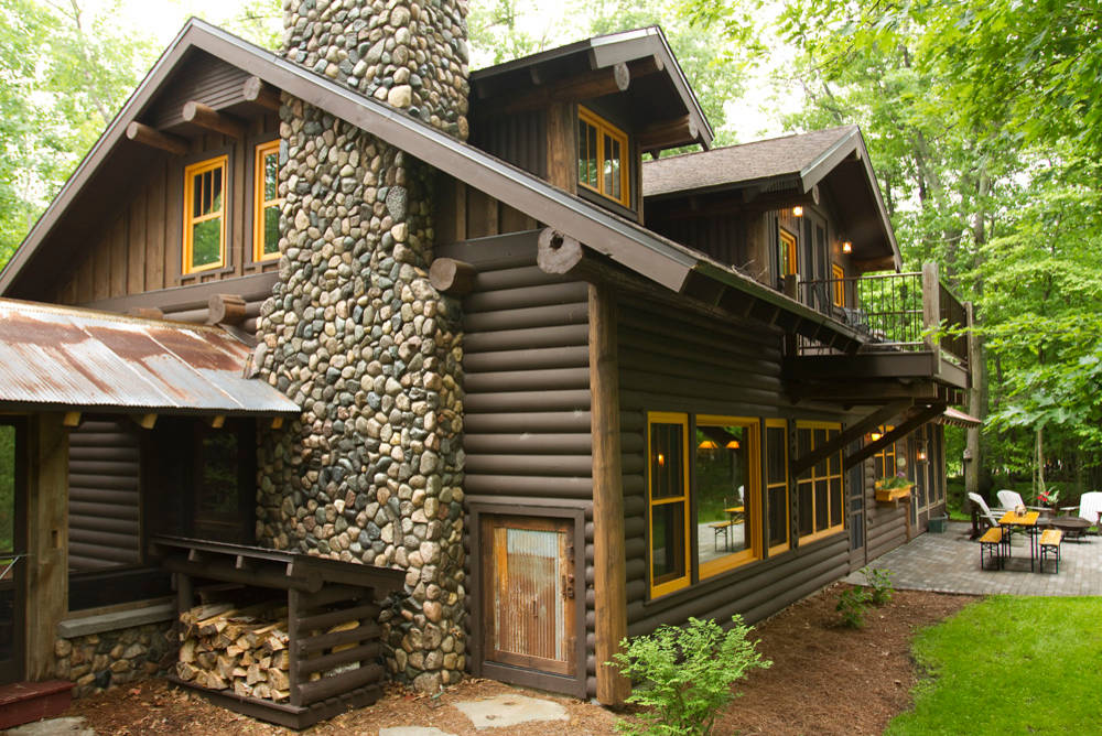 13 Most Artistic Log Cabin Exterior Paint Colors To Get Inspiration 