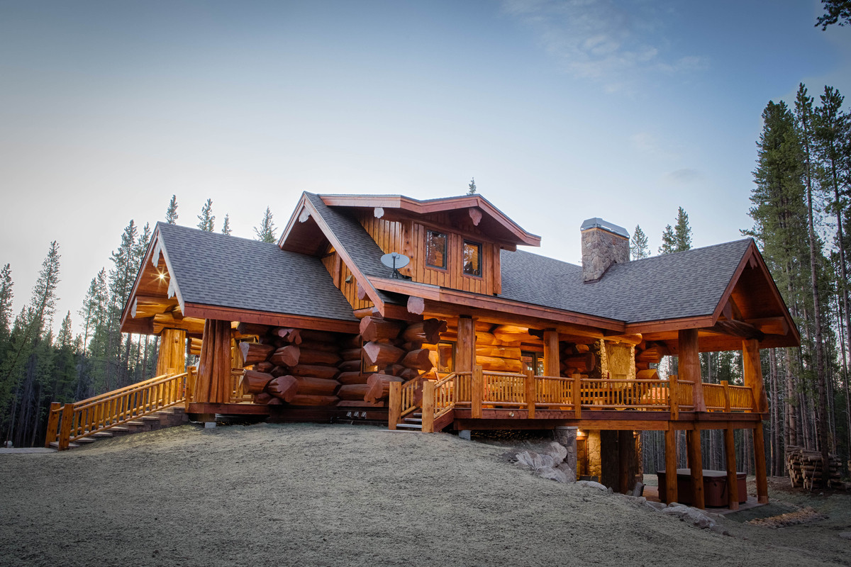 13 Most Artistic Log Cabin Exterior Paint Colors To Get Inspiration E1A