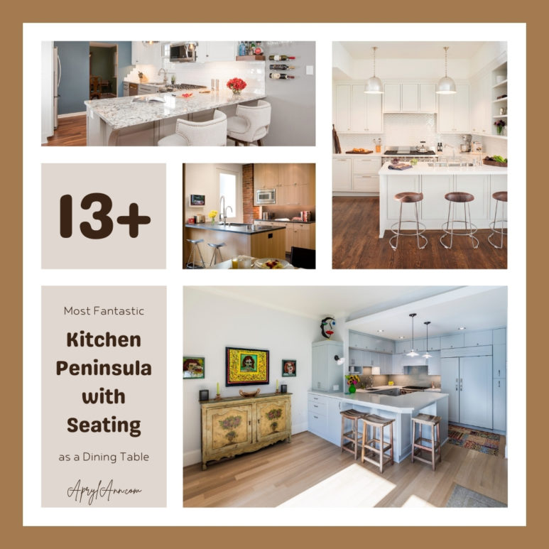 13  Most Fantastic Kitchen Peninsula With Seating