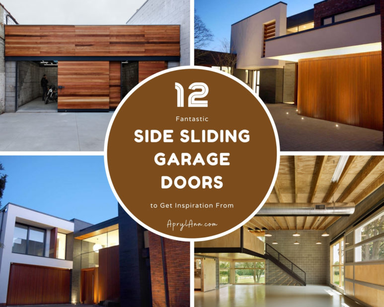 12 Fantastic Side Sliding Garage Doors To Get Inspiration From