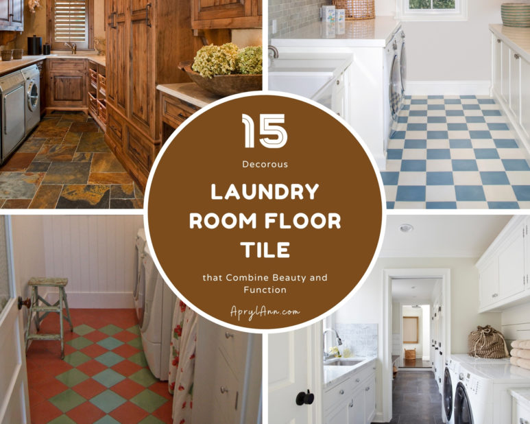 15 Decorous Laundry Room Floor Tile