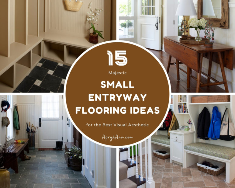 15 Majestic Small Entryway Flooring Ideas