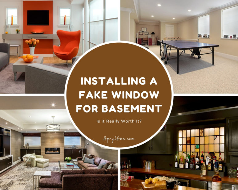 Installing A Fake Window For Basement: Is It Really Worth It?