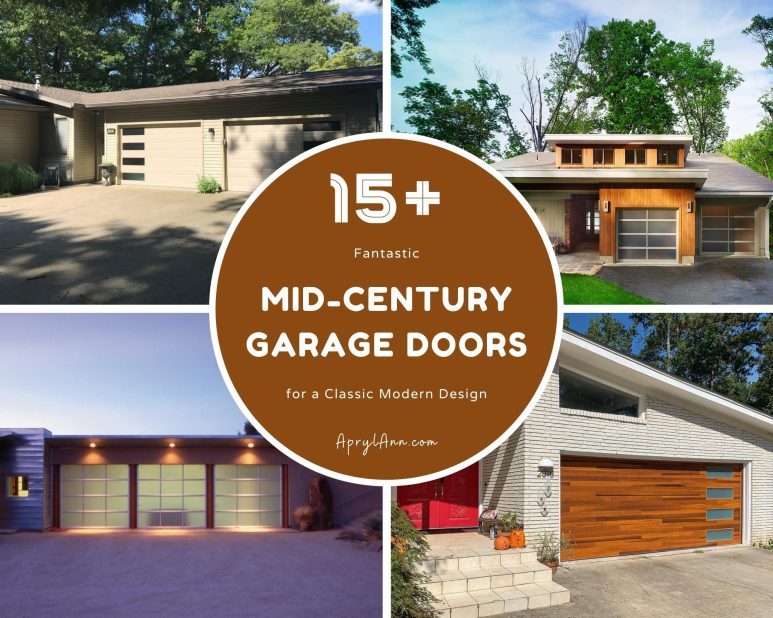 15  Fantastic Mid Century Garage Doors