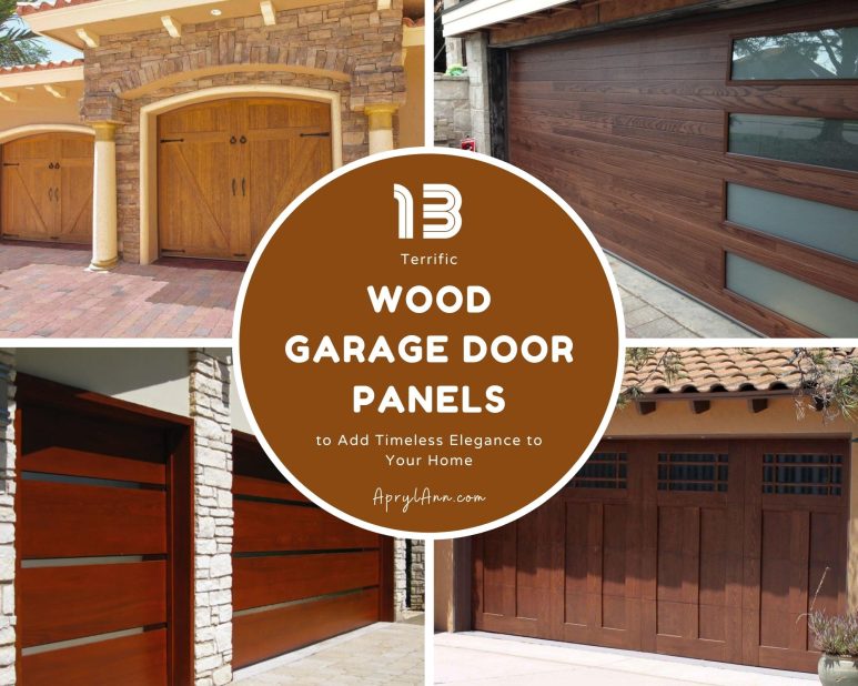 13 Terrific Wood Garage Door Panels