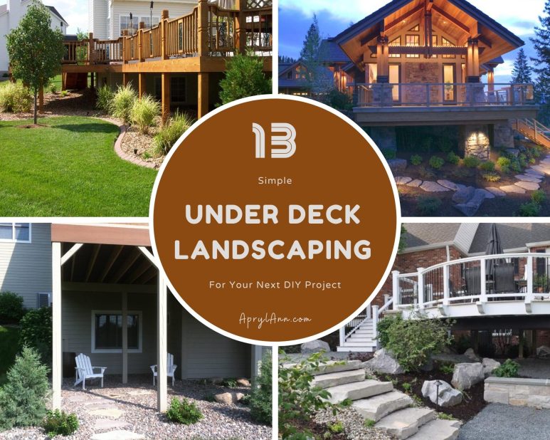 13 Simple Under Deck Landscaping