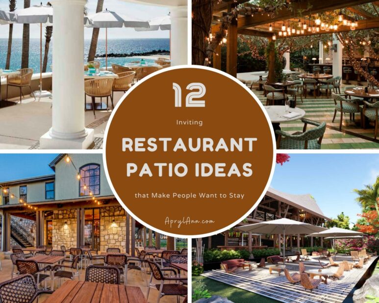 12 Inviting Restaurant Patio Ideas