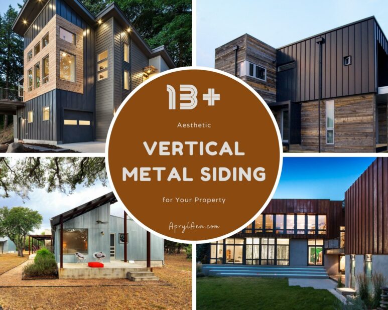 13  Aesthetic Vertical Metal Siding