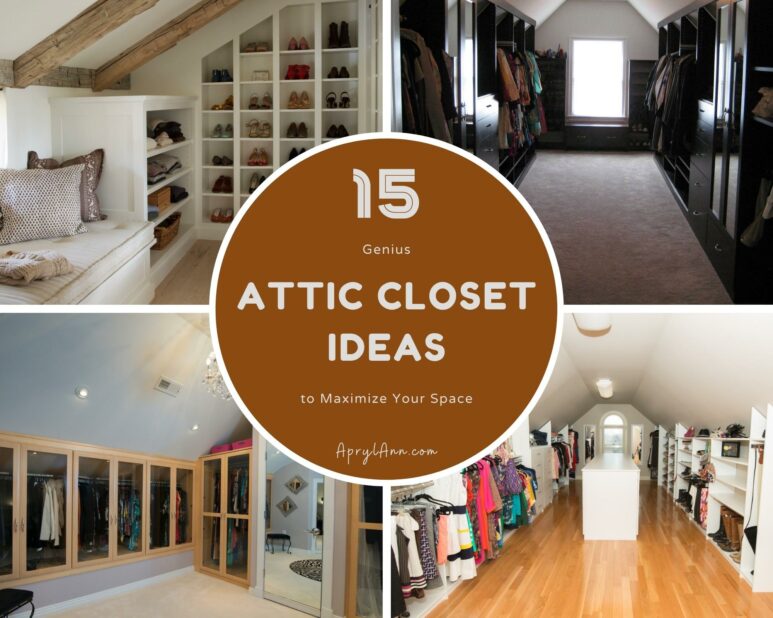15 Genius Attic Closet Ideas