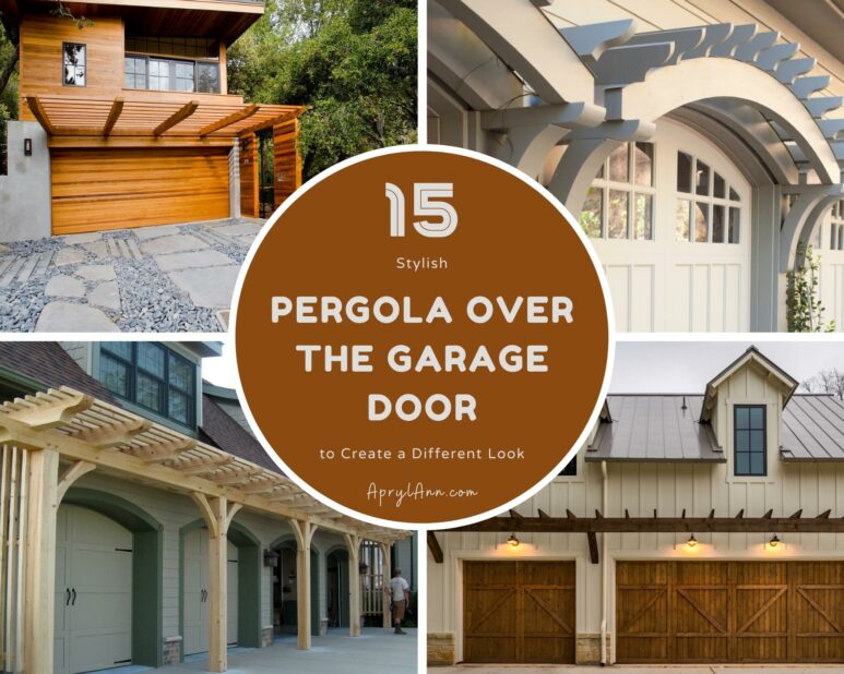 15 Stylish Pergola Over The Garage Door